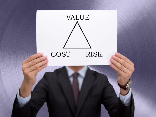 Risk cost value balance