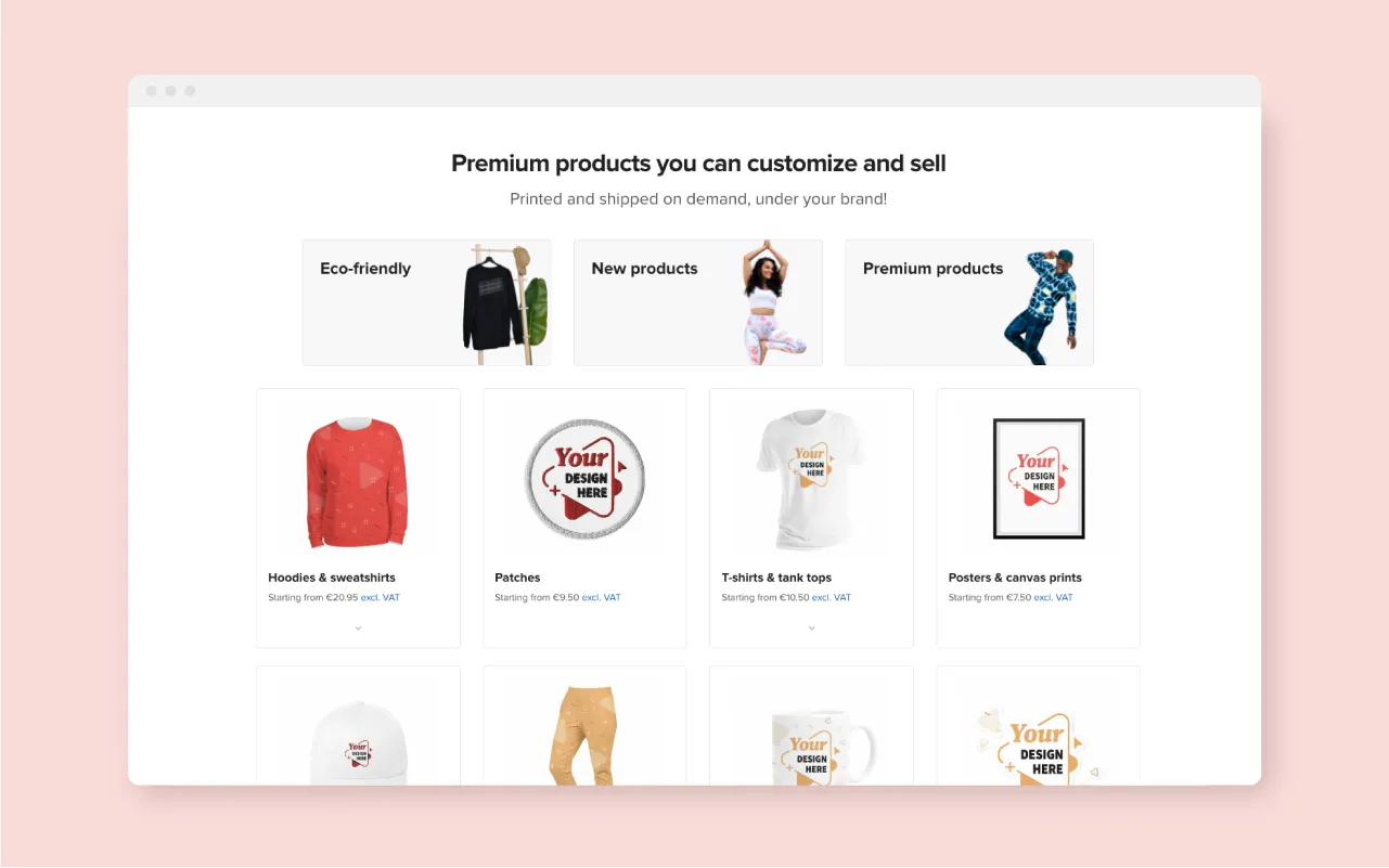 Products - Printful review